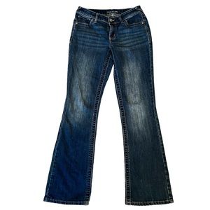 Maurices Straight Leg Dark Wash Jeans - Sz. 6
